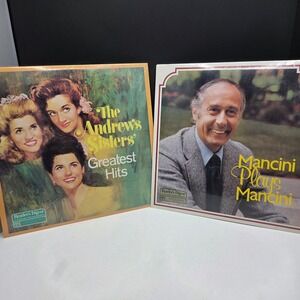 Reader's Digest Vinyl Record Lot Andrews Sisters Mancini Greatest Hits 12" LP